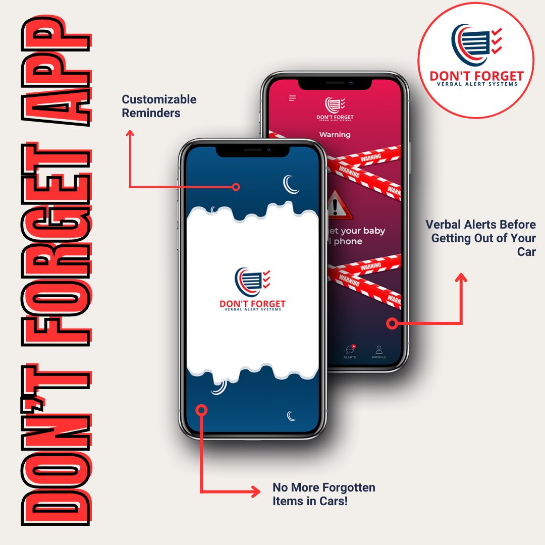 DontForgetApp__'s tweet image. No more forgotten items in the car! Download the ‘Don’t Forget’ App NOW!
Download Here:
IOS 👉  apps.apple.com/us/app/dont-fo… 
Android 👉 play.google.com/store/apps/det… 
#DontForget #DontForgetApp #NewApp #App #IOSApp #IOS #Android #GooglePlay #Download #Reminder #Remember #NeverForget #Apps