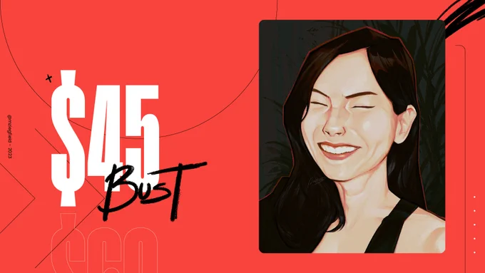 Bust - $45USD 