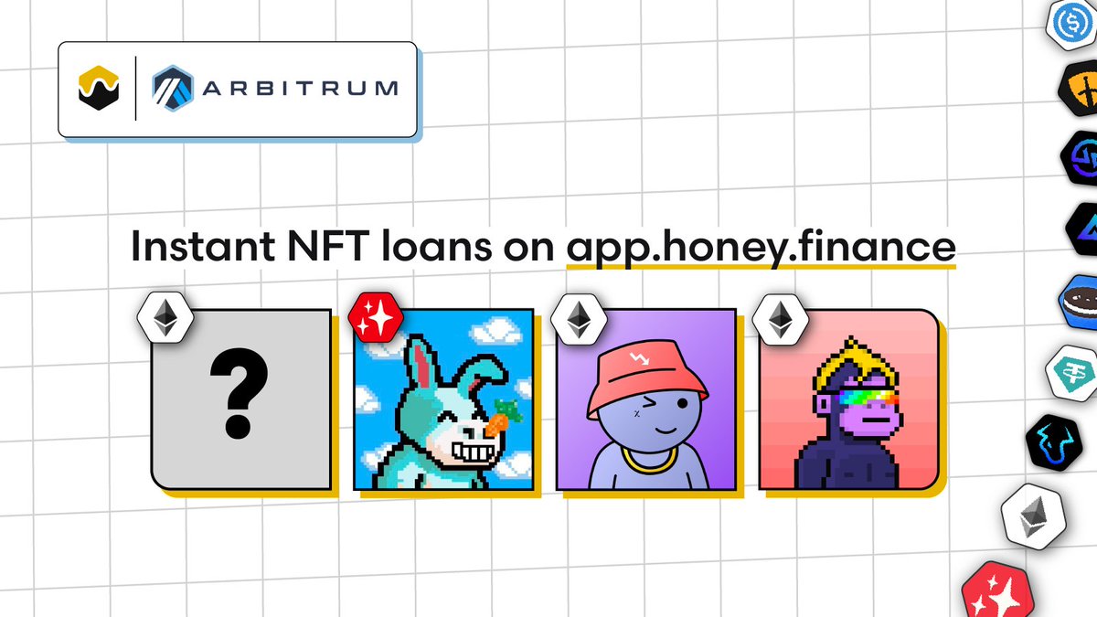 honeydefi's tweet photo. Arbitrum 🤝 NFT lending

Early access LIVE today! 🎉

Some of our great launch partners include @TheLostDonkeys, @GBlueberryClub, @PrimapesDAO &amp; more 👀

To celebrate, we're giving away 3 x 100 $MAGIC! To enter, simply RT+follow. You have 24h, GL! 💙🧡 https://t.co/COsqmMuBTZ
