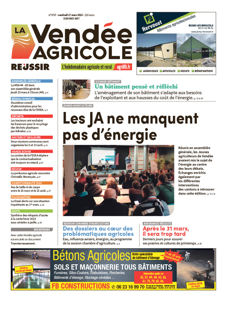 [EditionAbonné] Consultez dès à présent la #VendéeAgricole numérique de la semaine : agri85.fr/V4/votre-vende…