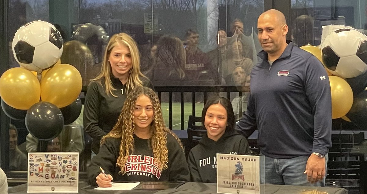 madisonmajor630's tweet photo. FC Delco College Signing Night! I am so excited to play soccer next year @FDUKnightsWSOC !!! @ECNLgirls @ImYouthSoccer @TheSoccerWire @FCDELCO2 @TopDrawerSoccer https://t.co/rGLPpKrpwq