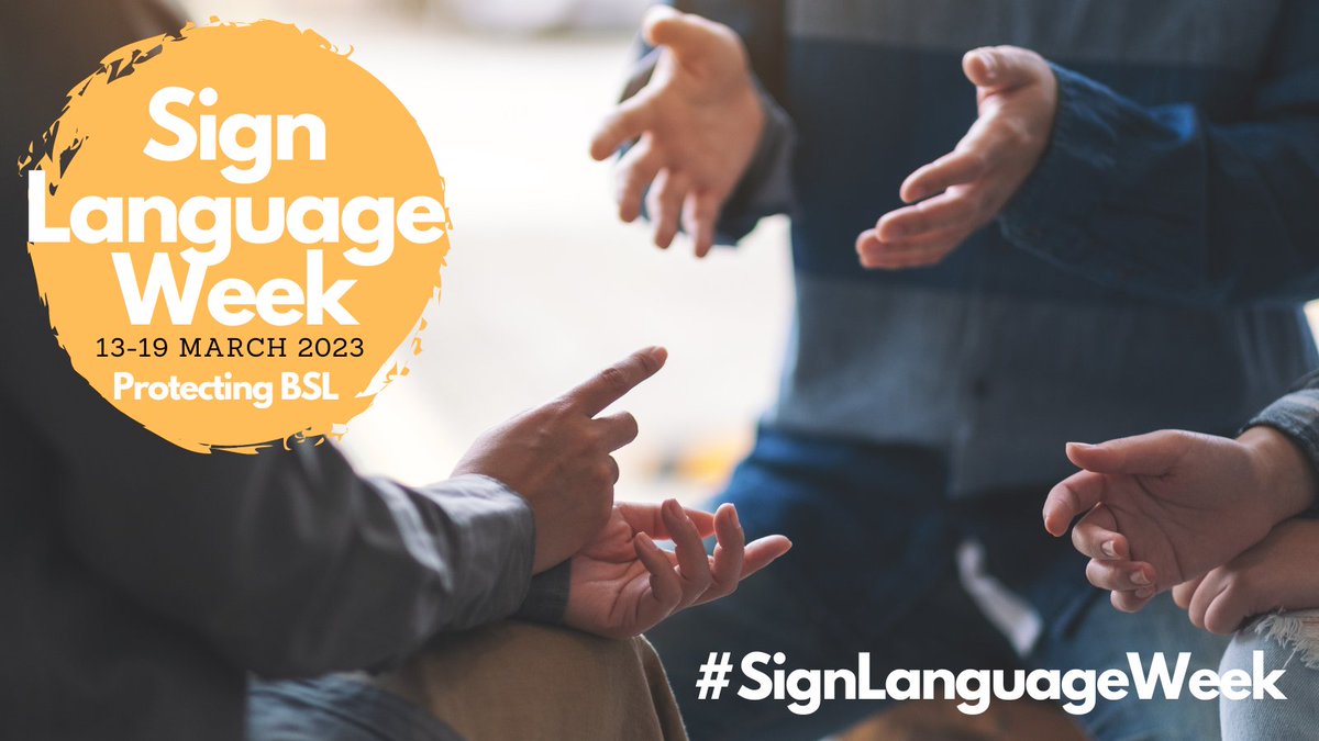 SalfordCO_NHS's tweet image. 🧏 Did you know that our Sensory Team offer a deaf support service every Friday for BSL users?
The sessions support with housing, debt, employment, benefits, booking interpreters and more.
Interested? Contact 07712 402 994 or salford.socialservices@nca.nhs.uk
#SignLanguageWeek