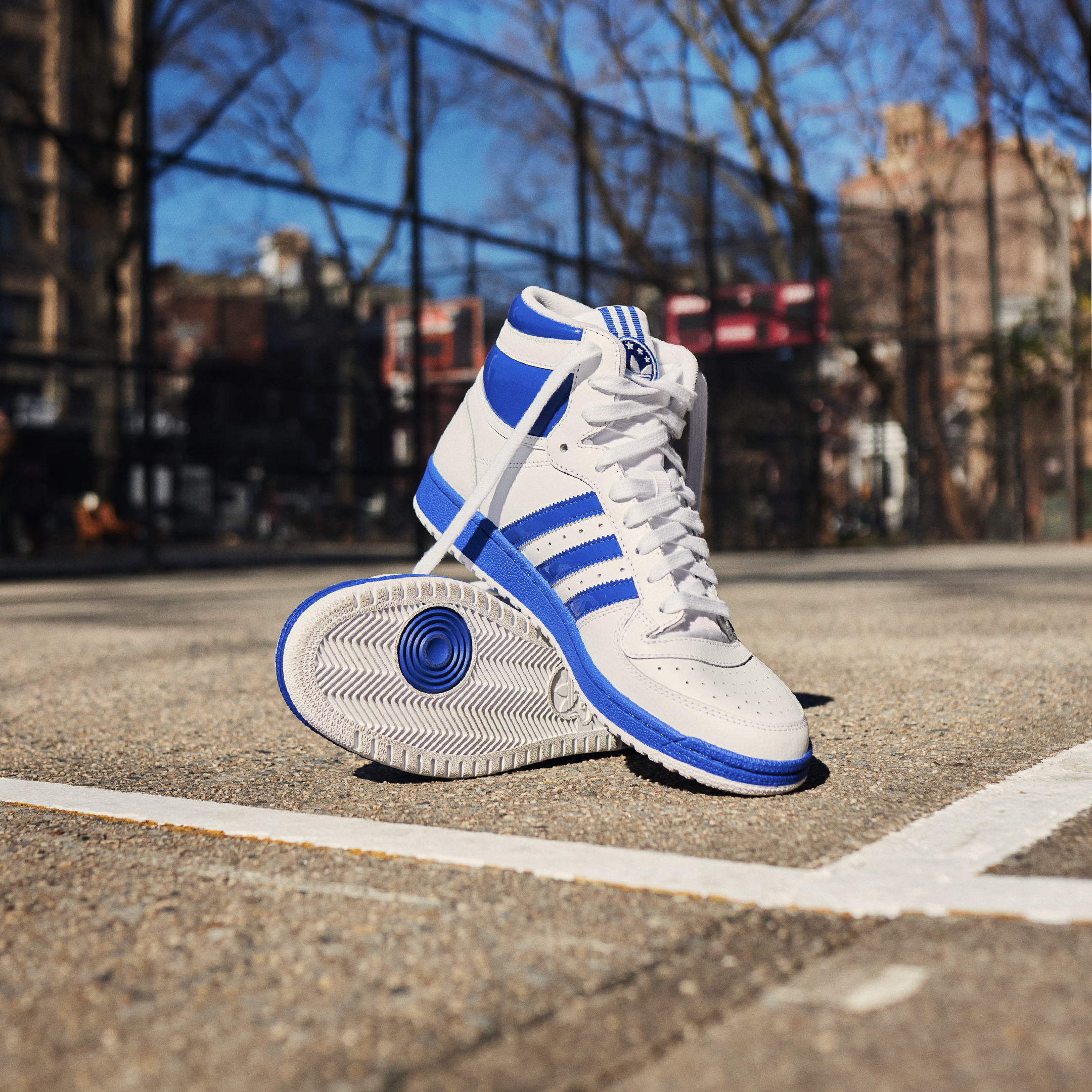 Adidas top ten on sale feet