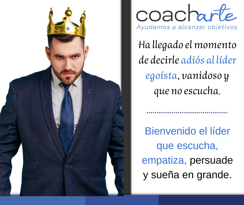 Coacharte1's tweet photo. Cuando alguien tiene autoridad sobre otros puede caer en la conducta dictatorial. Pero los tiempos cambian y esa forma de liderar ya no es bien vista. Hoy, los equipos necesitan alguien que los motive y los ayude a crecer. 
Conoce más. Visítanos https://t.co/xoOYMDtQWb  #coaching https://t.co/Dr354QAbGG