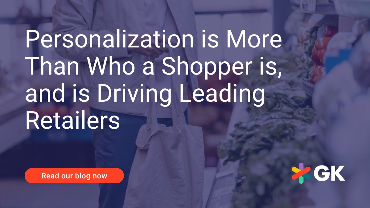 Consumers are asking for more personalization. As a result, retailers are expanding their personalization tactics to reach consumers at different points in the customer journey. Let's discuss how GK's solutions can enrich the customers' experience. gk-software.com/us/public/blog…