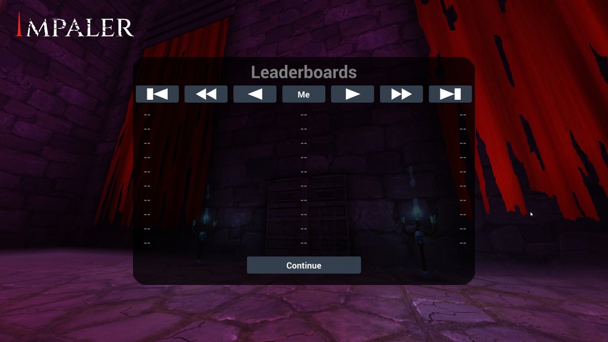 The new update for Impaler with Leaderboards and balance changes for the Boss stage is here! Compete with other players and slay more monsters with spikes. Do you have what it takes to be the best? 
cutt.ly/Q4iqLHt

#Impaler #Indiegaming #gamedev