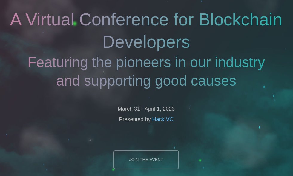 vikipretium's tweet photo. I hope it will a great experience.
Join the Event if anyone is interested.
#hacksummit #blockchain  
https://t.co/rHFu1fkEuf https://t.co/0OgOAzSuPh