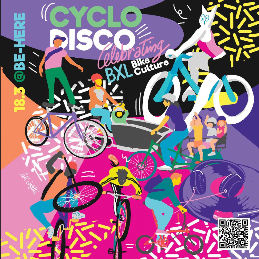 MonkeyDonkeyBXL's tweet photo. 📍Retrouvez-nous au Cyclo Disco ce samedi 18 mars de 15h à 19h au BeHere !🕺🪩🚲
Vous pourrez tester nos vélos-cargo gratuitement ! 😇
On a hâte de vous rencontrer! 🥰
#monkeydonkey #rentyourfreedom #vélocargo https://t.co/fb1r1ygJgZ