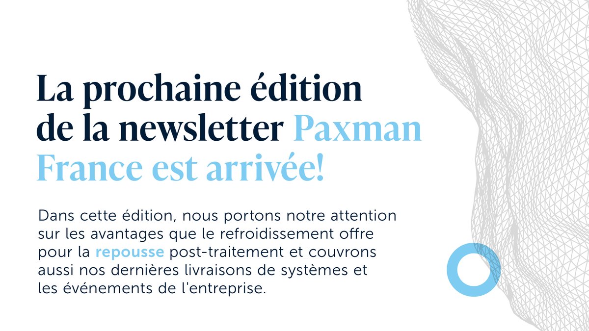 La prochaine édition de la newsletter Paxman France est arrivée ! 

Lire ici : bit.ly/3mZRTri

#ChangingTheFaceOfCancer #Soindesupport #RefroidissementDuCuirChevelu #Chimiothérapie