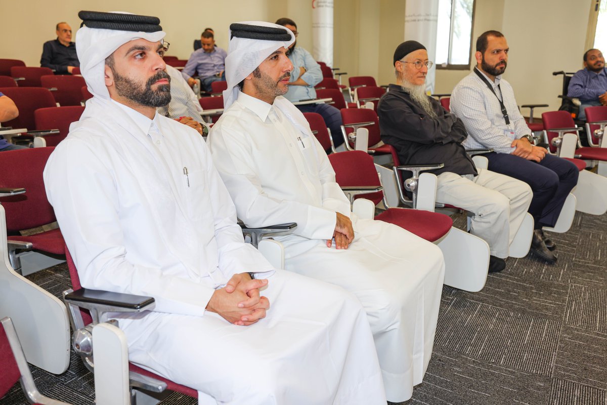 جانب من المحاضرة الدينية التي قدمها الشيخ موافي عزب، المستشار الشرعي للهلال الأحمر القطري لموظفي وموظفات <a href="/QRCS/">Qatar Red Crescent | الهلال الأحمر القطري</a>  بمناسبة شهر #رمضان المبارك، تحدث فيها عن الاستعداد للصوم إيمانا واحتسابا وأهمية العمل الإنساني في هذا الشهر