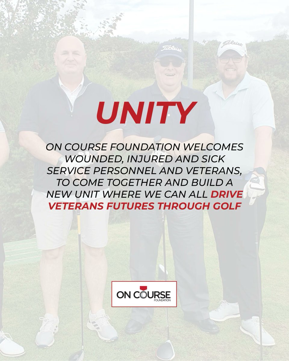 OnCourseCharity's tweet photo. Become a member of OCF today and start your journey today! Click here https://t.co/s63sth3eQi and get in touch.#oncoursefoundation #ocf #benefits #joinusnow #joinnow #recoverythroughgolf https://t.co/WoYdAioRpV