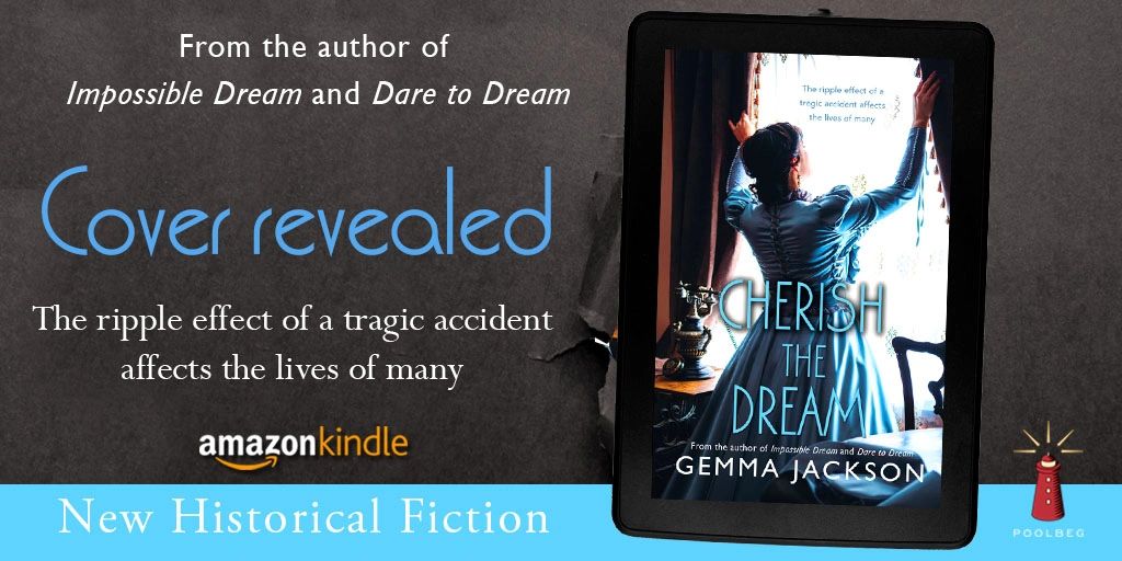 Poolbeg (@poolbegbooks) on Twitter photo Exclusive ebook cover fully revealed for eagerly awaited Cherish the Dream by bestselling <a href="/GemmaDubliner/">Gemma Jackson</a> coming 29th March on #amazon #historicalromance Exclusive ebook cover fully revealed for eagerly awaited Cherish the Dream by bestselling <a href="/GemmaDubliner/">Gemma Jackson</a> coming 29th March on #amazon #historicalromance