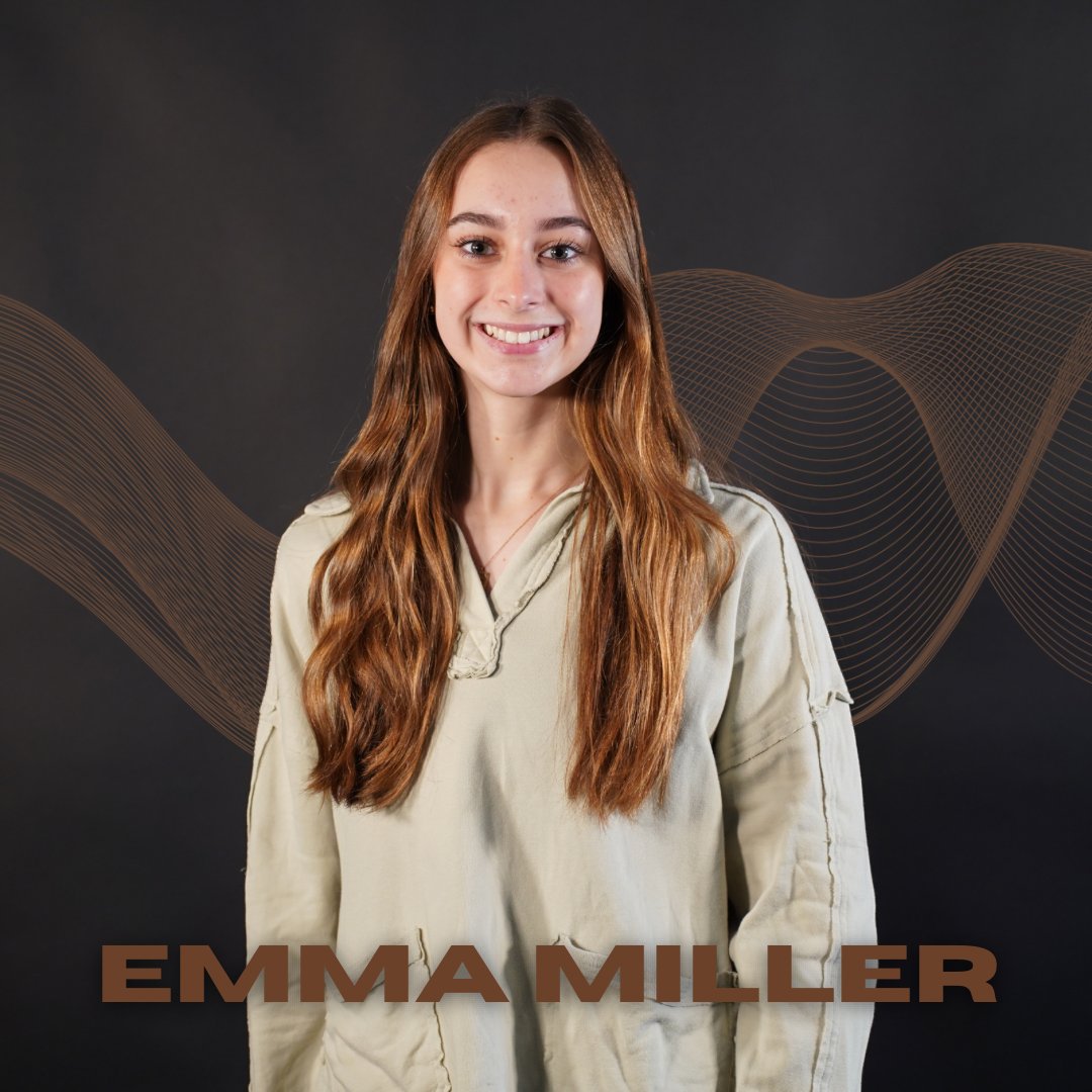 SENIOR SPOTLIGHT: Emma Miller!! Emma was a member of the Studio Ops department this year, and her favorite part of Oak Mountain Media is going to camp and spending time with her family and team! Emma is planning to attend Auburn University and major in Media Studies!!