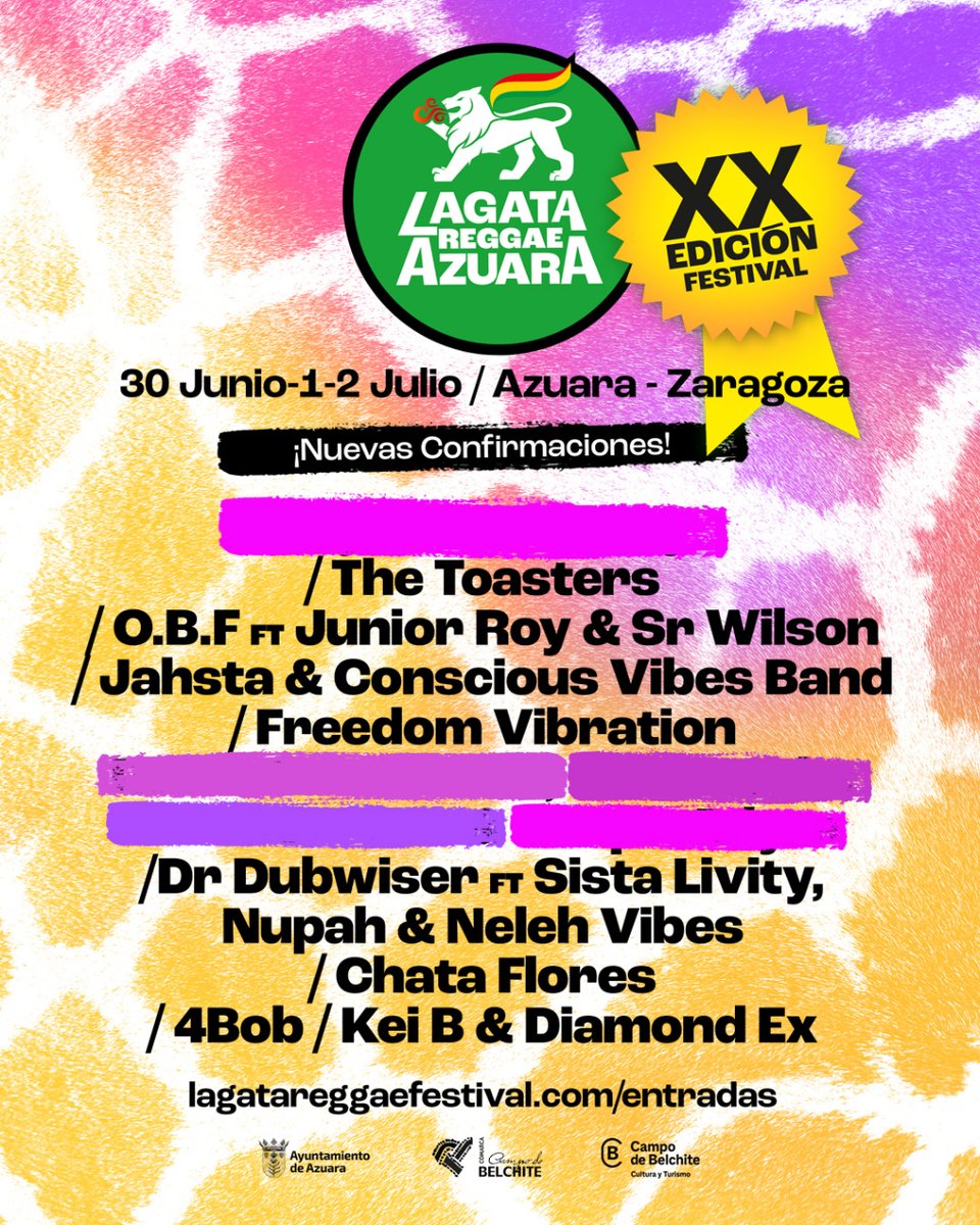 ¡Otro bombazo en nuestro cartel! 
¡¡The Toasters formarán parte de nuestro LineUp!! 
Muy emocionadxs de poder anunciar a uno de los grandes grupos de la historia del ska ¿Ganas de bailar? ¡Prepárate!  #thetoasters #toasters #reggaefestival #reggaevibes