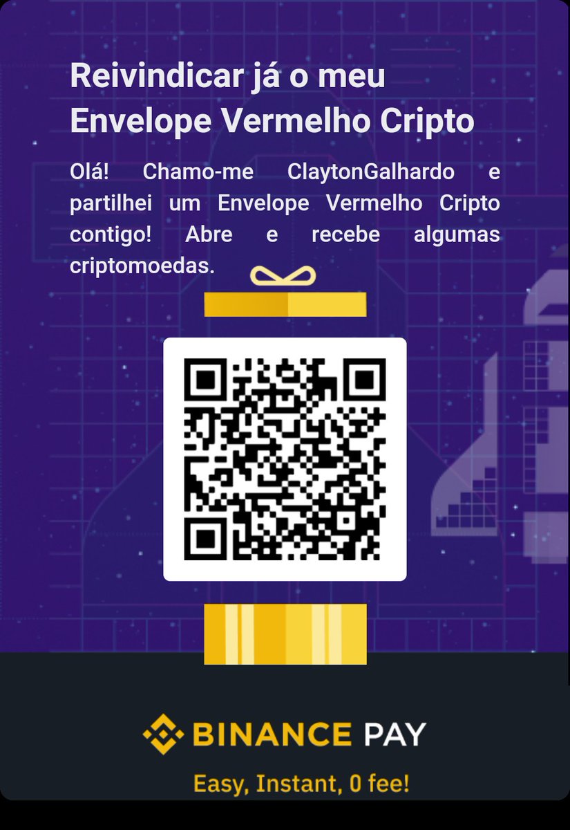 ClaytonGalhardo's tweet image. Missão da Binance Pay até à Luuuuua – Binance Oficial s.binance.com/44NwfaZZ #Binance #BinancePay #CryptoRedPacketShareCampaign