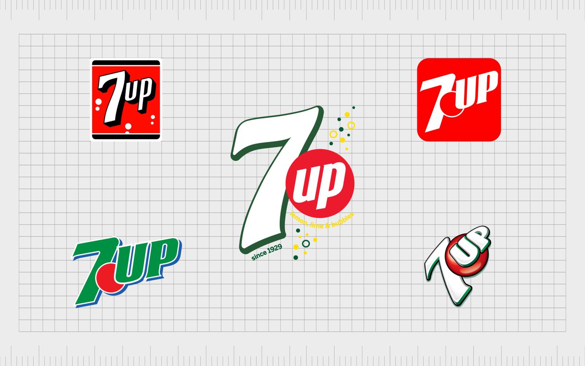 fabrikbrands's tweet image. From its humble beginnings in the 1920s to its modern-day look, the 7UP logo has undergone significant changes. We delve into the history and evolution of this beloved brand&apos;s logo. buff.ly/3JamzNX #7UP #Logofile #logodesign #branding