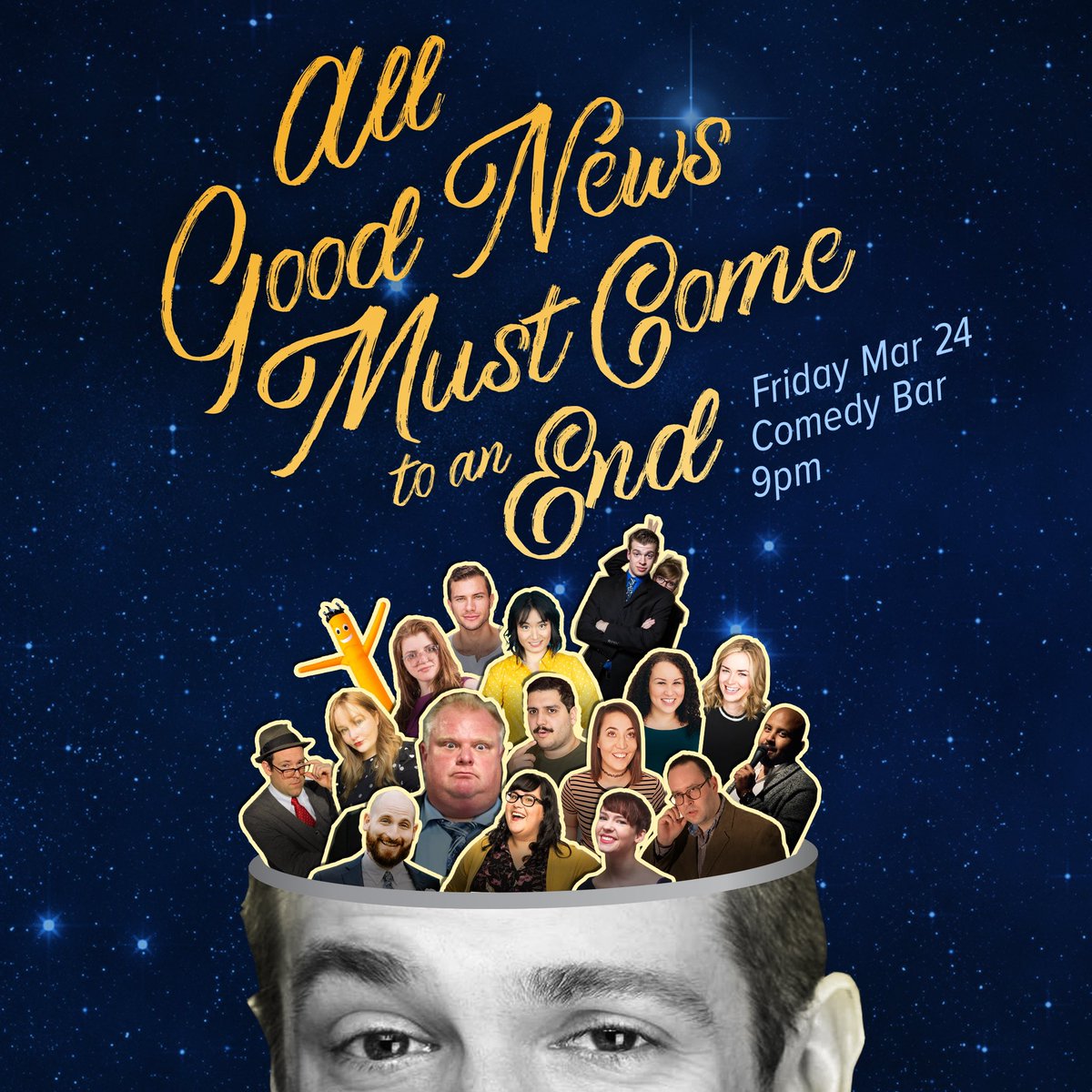 The Final <a href="/GoodNewsComedy/">Good News, Toronto!</a> at <a href="/comedybar/">COMEDY BAR</a> 
 WE’VE GOT
<a href="/medeirosxally/">ally ✨</a>
<a href="/briewats0n/">Brie Watson</a>
<a href="/emily_annef/">Emily Ferrier</a>
@ShuyiActs
@jeremyfryingpan
<a href="/lindiglo/">LJP</a>
<a href="/quentinm/">Quentin Matheson</a>
<a href="/korribirch/">Korri Birch</a>
@MahdiMoz
and returning favs
<a href="/HishamKelati/">blackcaptainkirk</a> 
<a href="/zweinga/">Zacharie Weingarten</a> 
<a href="/amanda_pereira/">Amanda Pereira</a> 
<a href="/bobbyforprofit/">Bobby Ho</a>