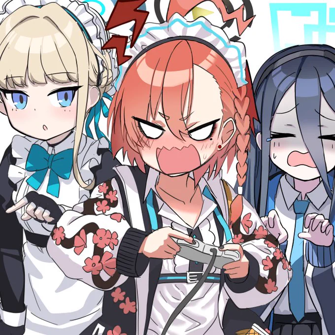 ネルと生意気な後輩たち#ブルアカ 