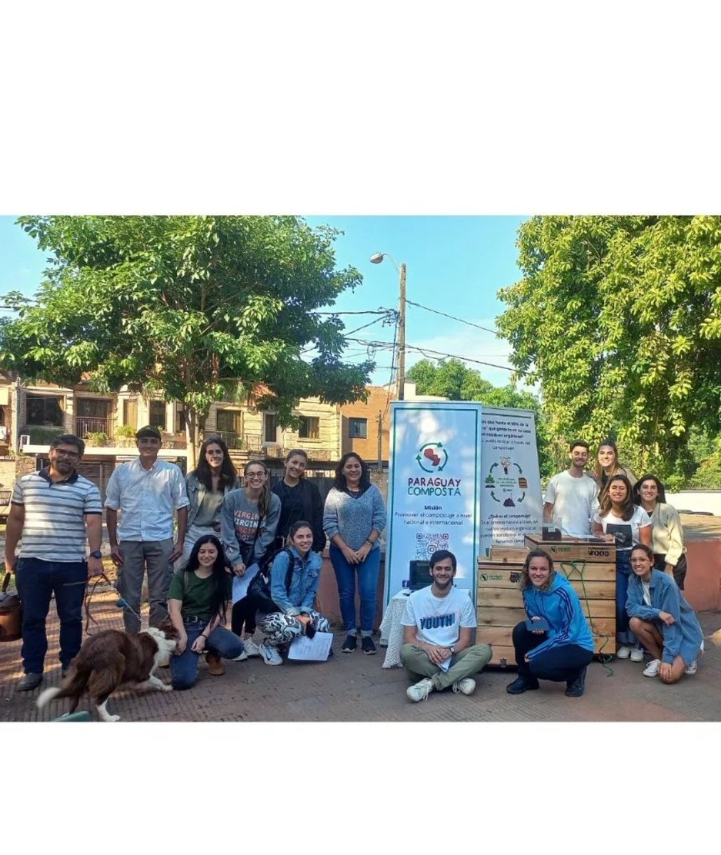 pycomposta's tweet photo. Fotos del taller de #compostaje 🤩♻️🌱
Gracias a todos los que participaron! 🤗
Y al grupo de alumnos de la FADA que organizó este taller! 🙌🏽🇵🇾
Cada uno puede contribuir al cuidado del medioambiente desde su propio hogar y acciones cotidias
Cuidemos el planeta🌎❤️ https://t.co/RH1qaCfmcT