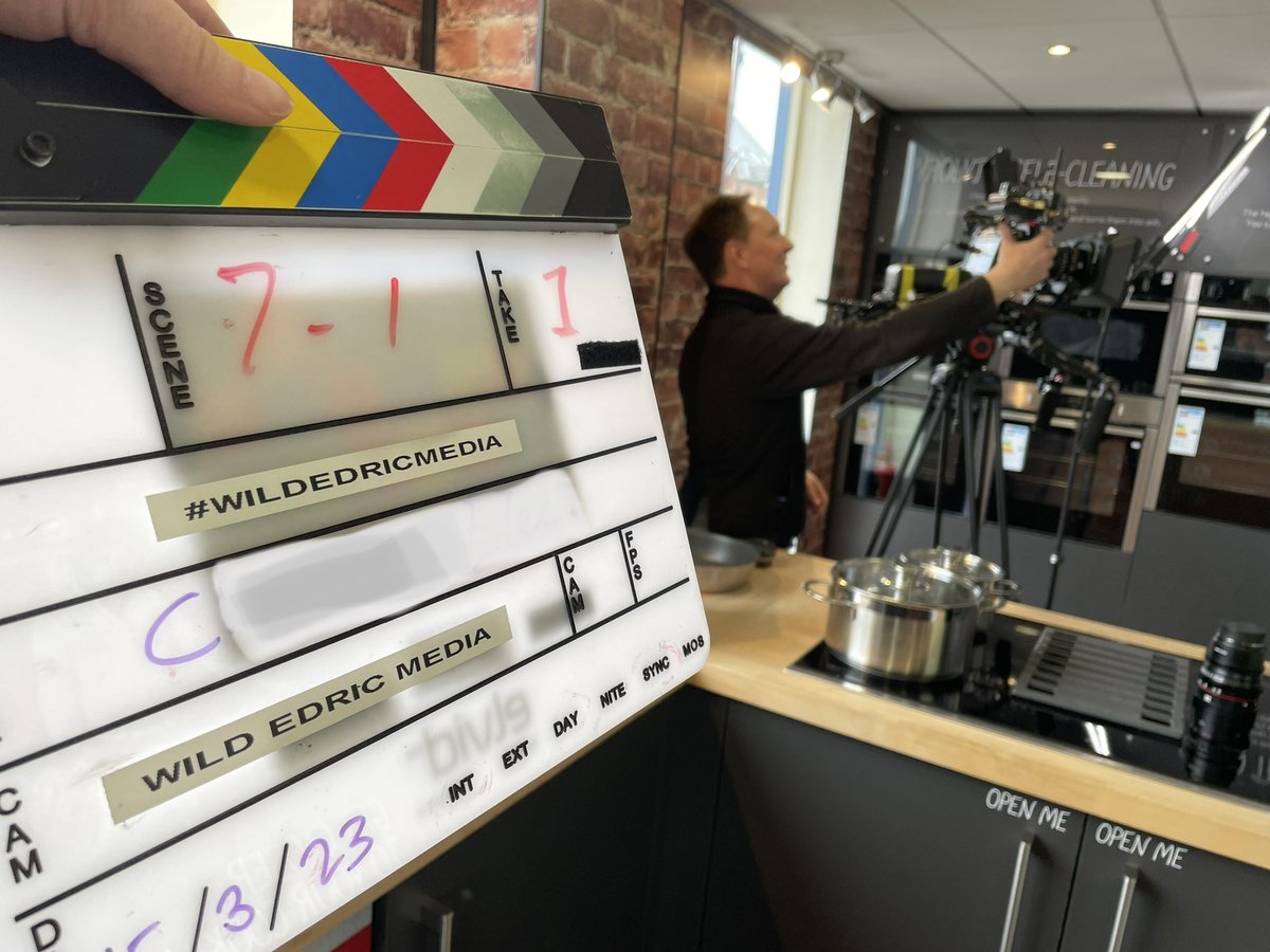 Yesterday we shot our first telly advert for a client, that will be shown on Sky channels. #skyadsmart #tvadvert #filming #filmproduction #skytv #wildedricmedia