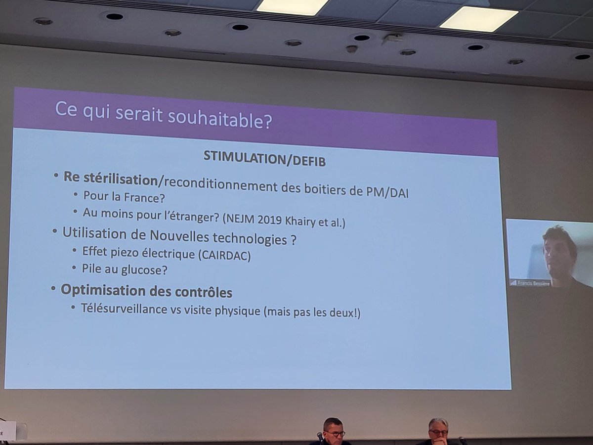 Rythmo_SFC (@rythmo_sfc) on Twitter photo 🍀🍀Comment améliorer notre impact environnemental en Electrophysiologie et Stimulation?🍀🍀
Des réponses apportées par <a href="/DrBessiere/">Francis Bessiere</a>
#JourneesStimDef2023 🍀🍀Comment améliorer notre impact environnemental en Electrophysiologie et Stimulation?🍀🍀
Des réponses apportées par <a href="/DrBessiere/">Francis Bessiere</a>
#JourneesStimDef2023