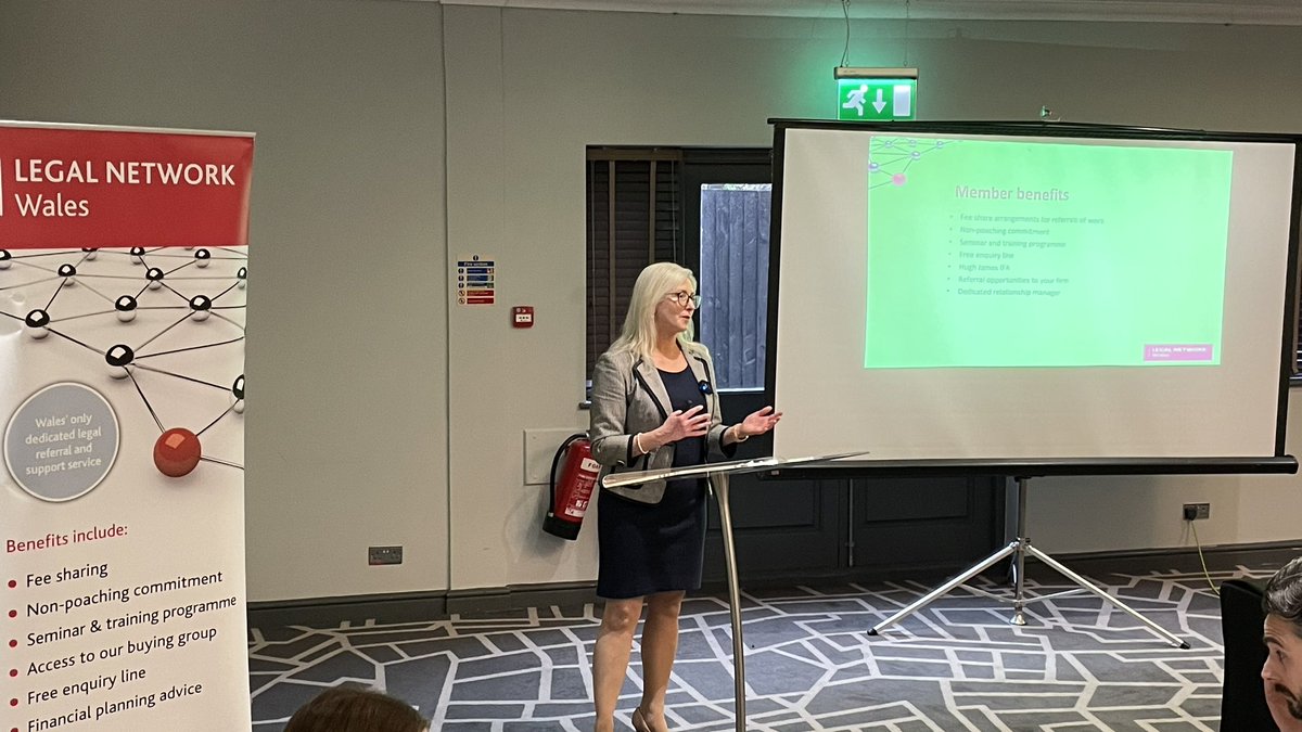 First up is Helen Saunders from todays sponsors, <a href="/HughJamesLNW/">Legal Network</a> Legal Network Wales.

<a href="/STEPSociety/">STEP</a> #STEP