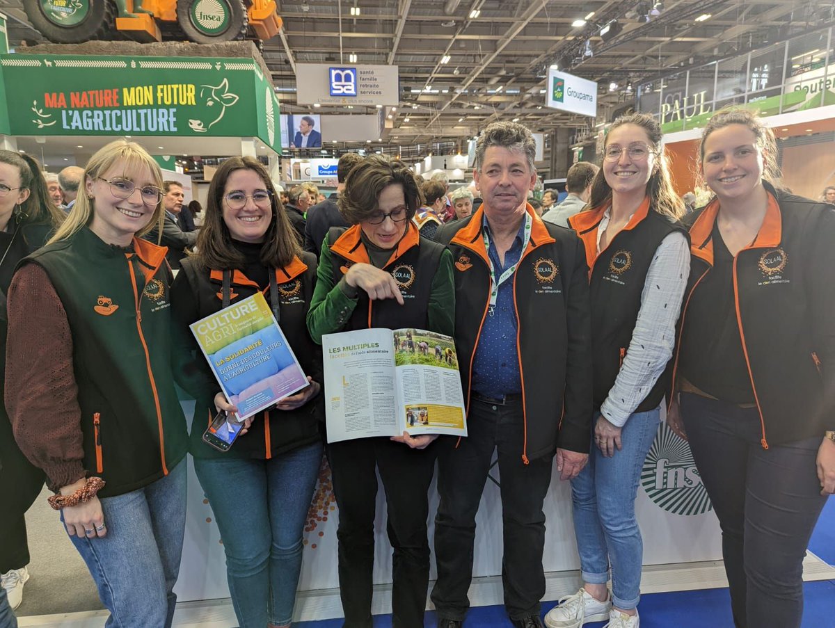 Des petites gestes du quotidien à l’aide alimentaire, la #solidarité du monde agricole vers la société est de plus en plus touche à tout ! C’est le sujet du dossier de notre dernier numéro, qui a déjà bien circulé dans les allées du Salon de l’agriculture !