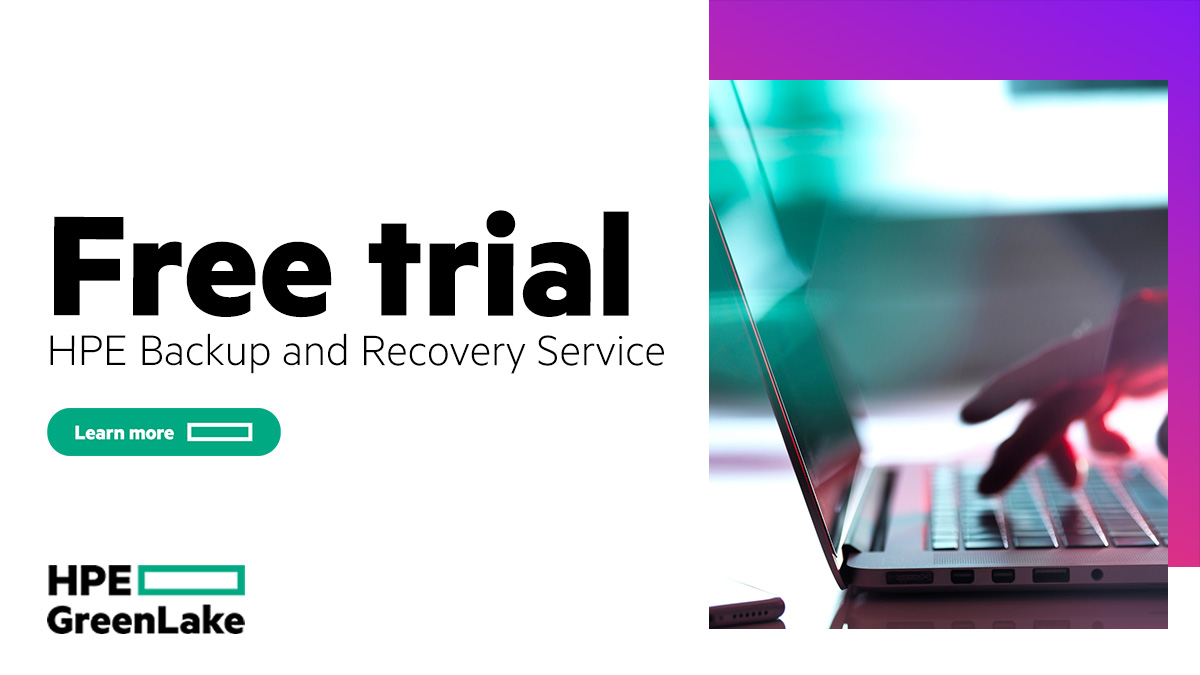 HPE_Storage's tweet image. You heard right: We’re offering the HPE #BackupAndRecovery Service free for 90 days! Take advantage of this free trial offer and see how easy it is to protect #VMware VMs across #HybridCloud in just a few simple steps. Start your free trial now! hpe.to/601934jEX