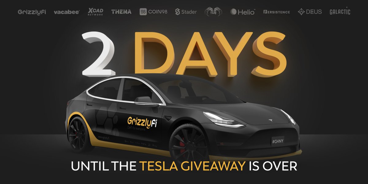 GrizzlyFi's tweet photo. Get ready to experience the thrill of driving and owning a Tesla Model 3 without spending a dime! 💸

All you have to do is submit your name, email, and phone number for a chance to win this priceless opportunity. 🏎️ #TeslaGiveaway #WinATesla

👉https://t.co/PHf6pMNwyS https://t.co/nQiKXITqnu