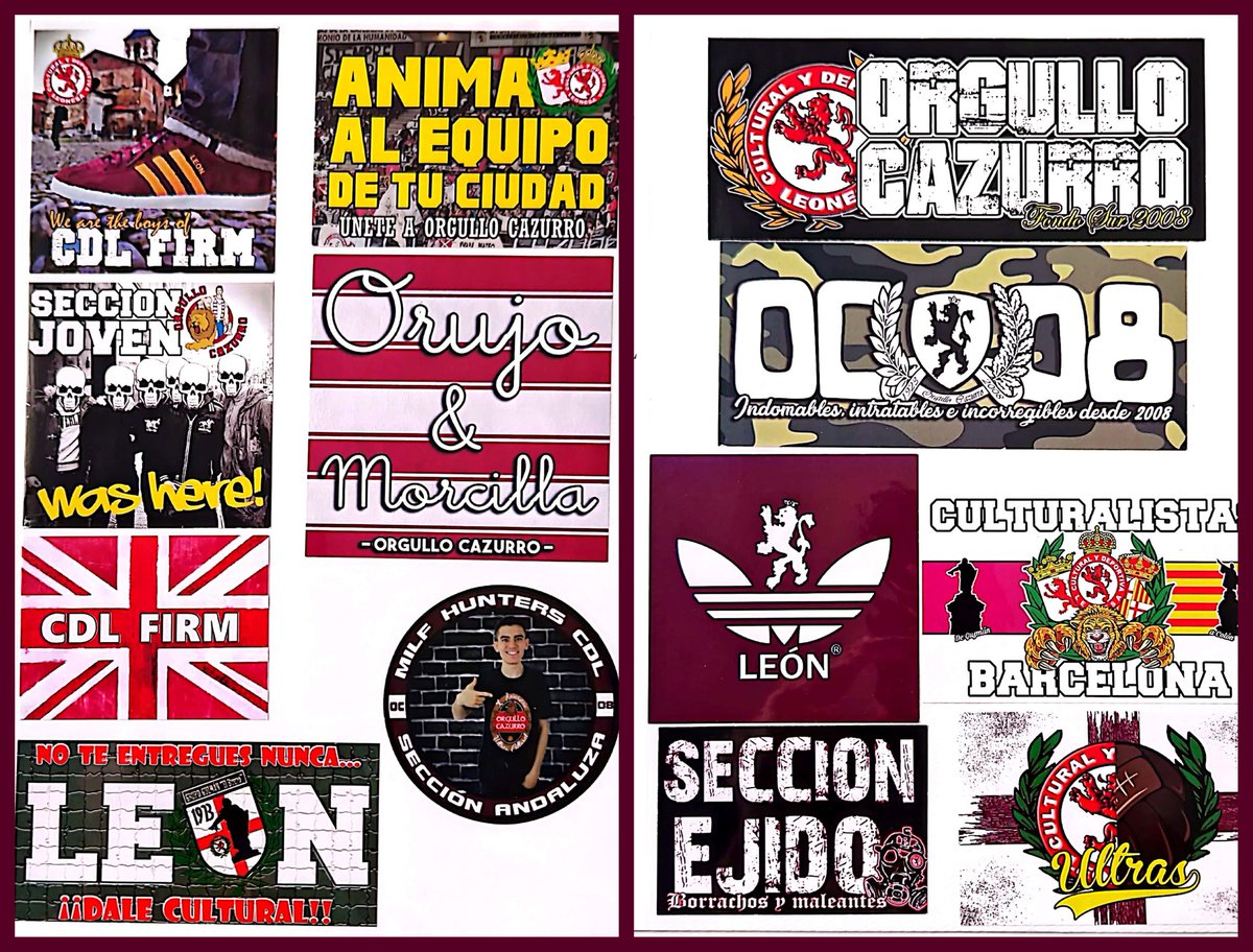 PalmenseSticker's tweet photo. Colección #CulturalLeonesa ⚪🔴
📢 Atención Busco Pegatas Que Falten........ https://t.co/yest4X5jVz