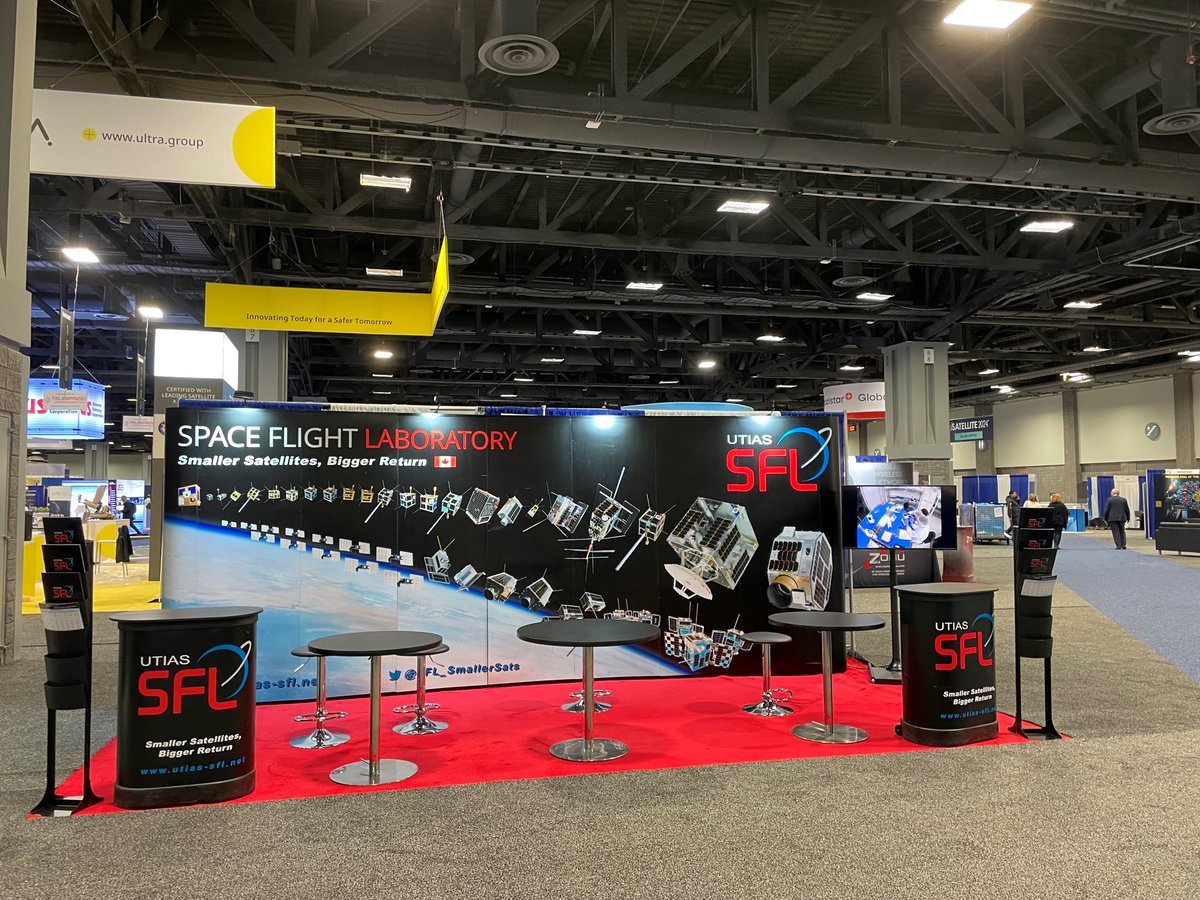 SFL_SmallerSats's tweet photo. Celebrating 25 years of #Microspace leadership, Space Flight Laboratory @SFL_SmallerSats offers a range of production options & flexibility for in-house #satellite #manufacturing at affordable prices. See us at #SATshow, #WashingtonDC, March 14-16, Booth 1936 & learn more! https://t.co/DoJK7WNOJF