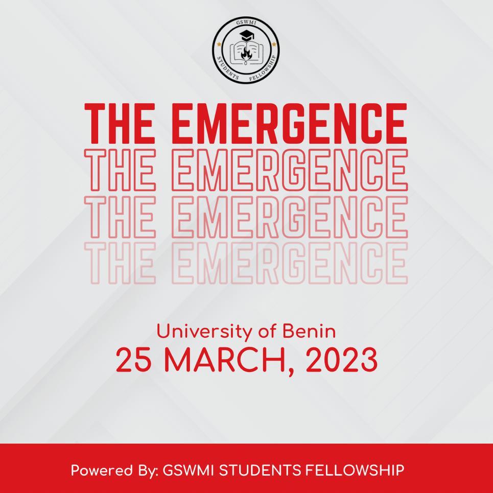 GswmiSF's tweet photo. 'But you, dear friends, must build each other up in your most holy faith, pray in the power of the Holy Spirit, '
Jude 1:20
UNIBEN, let's build up our most Holy Faith, come March 25, 2023.
#HolySpirit
#Emergence
#GSWMISF https://t.co/EFQ89Cetlu