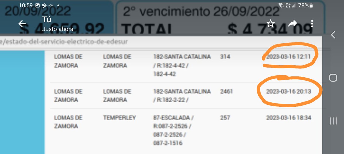 asampau's tweet photo. @OficialEdesur por favor nos pueden confirmar si el dato es preciso. Estamos #SinLuz desde anteayer a las 16:50hs
@perjudica2 https://t.co/JKYwNYUjms