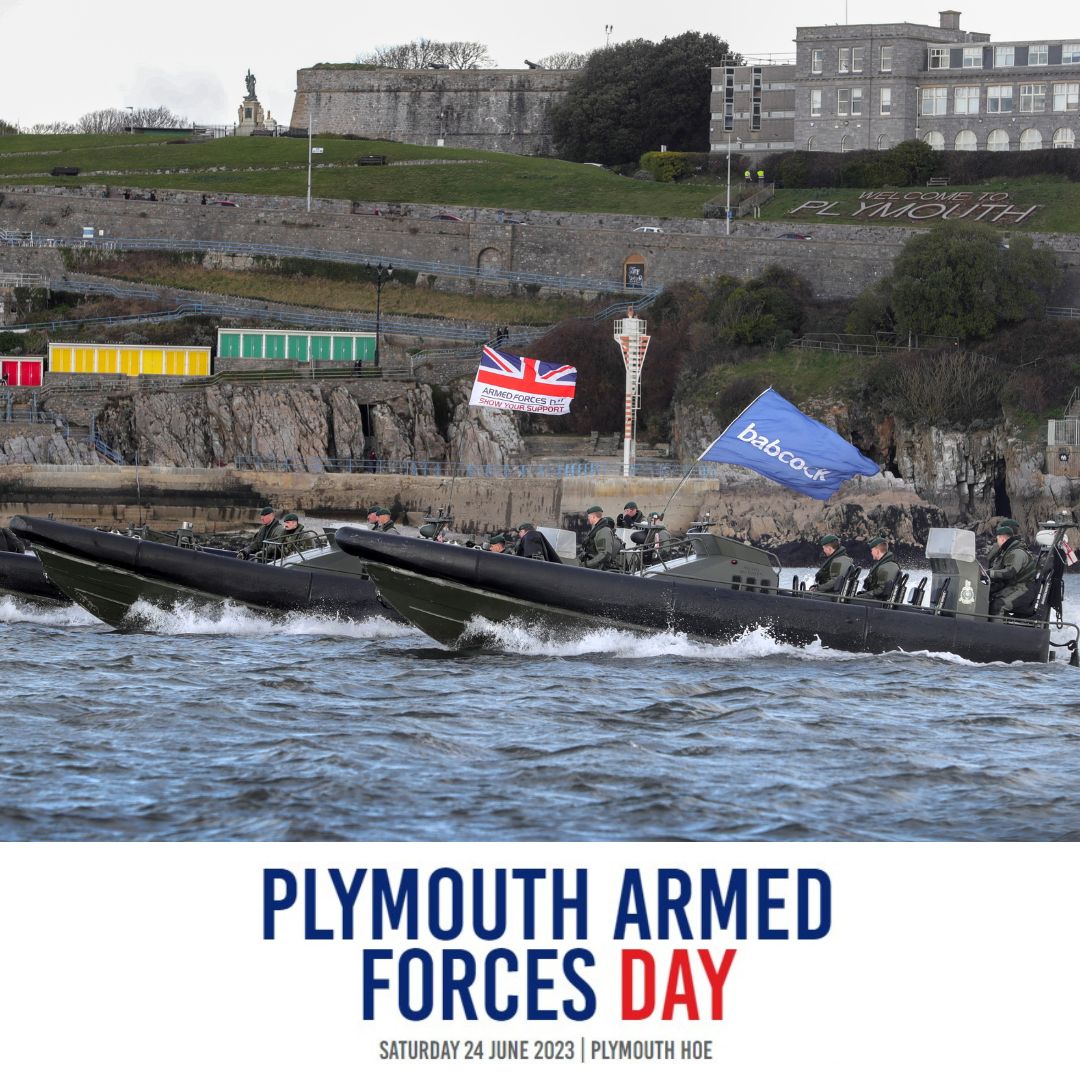 Plymouth Armed Forces Day (@afdplymouth) on Twitter photo Today marks 100 days until Armed Forces Day 2023, which will be celebrated on Plymouth Hoe on Sat 24 June, in association with <a href="/Babcockplc/">Babcock International</a>
Today’s launch was hosted by 29 Commando Regiment Royal Artillery, at The Royal Citadel. For more info and video 👇
ow.ly/vgYu50Nk2KK Today marks 100 days until Armed Forces Day 2023, which will be celebrated on Plymouth Hoe on Sat 24 June, in association with <a href="/Babcockplc/">Babcock International</a>
Today’s launch was hosted by 29 Commando Regiment Royal Artillery, at The Royal Citadel. For more info and video 👇
ow.ly/vgYu50Nk2KK