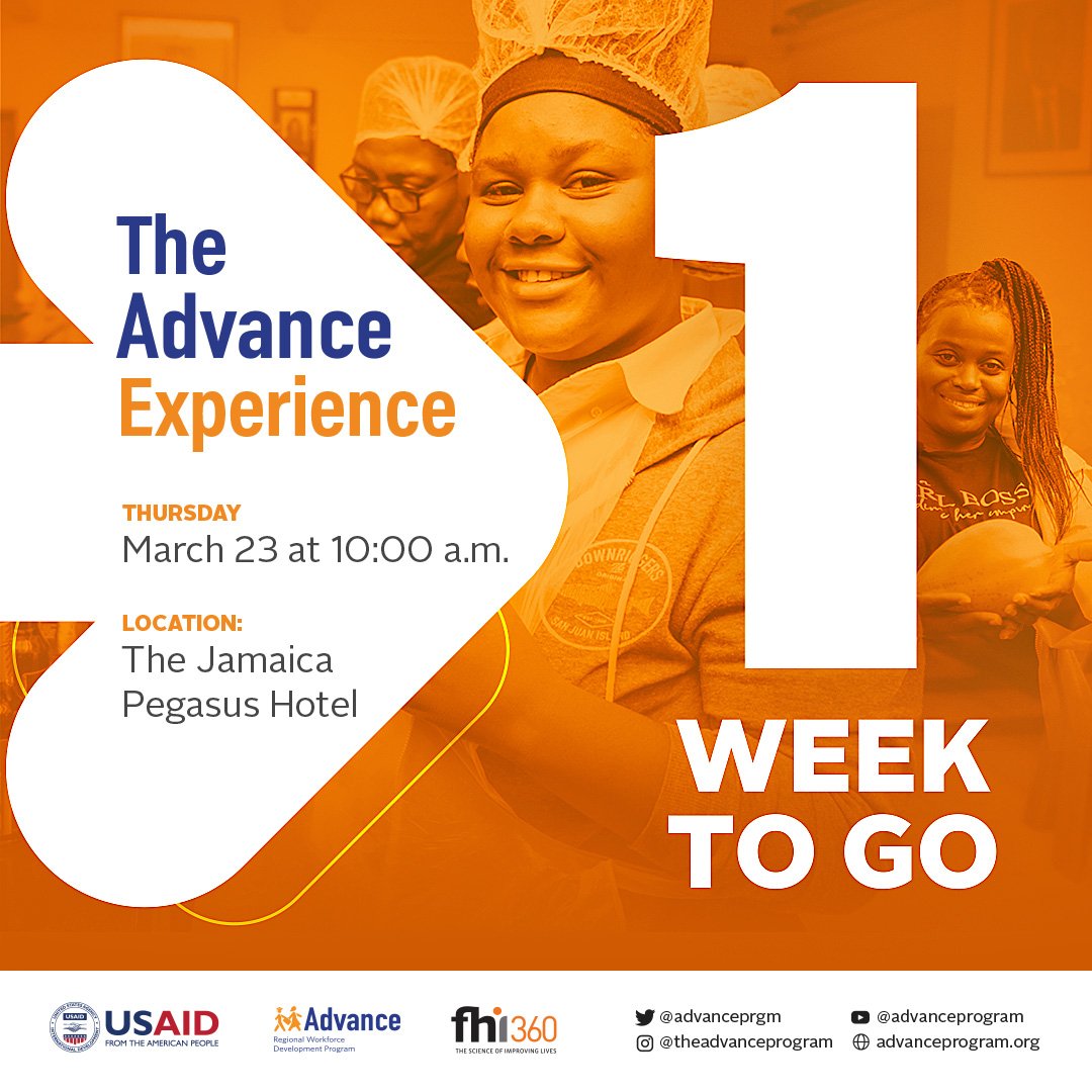 advanceprgm's tweet photo. The Advance Experience is 1 week away, and we are super excited 🎉💃🕺

We can't wait to share the work of the Program and our partner institutions with you!  

Register here: https://t.co/rDm4zH4J7N

#TheAdvanceProgram #AdvanceProgram #Workforcedevelopment #Closeoutevent https://t.co/F7Wi7FsGOa