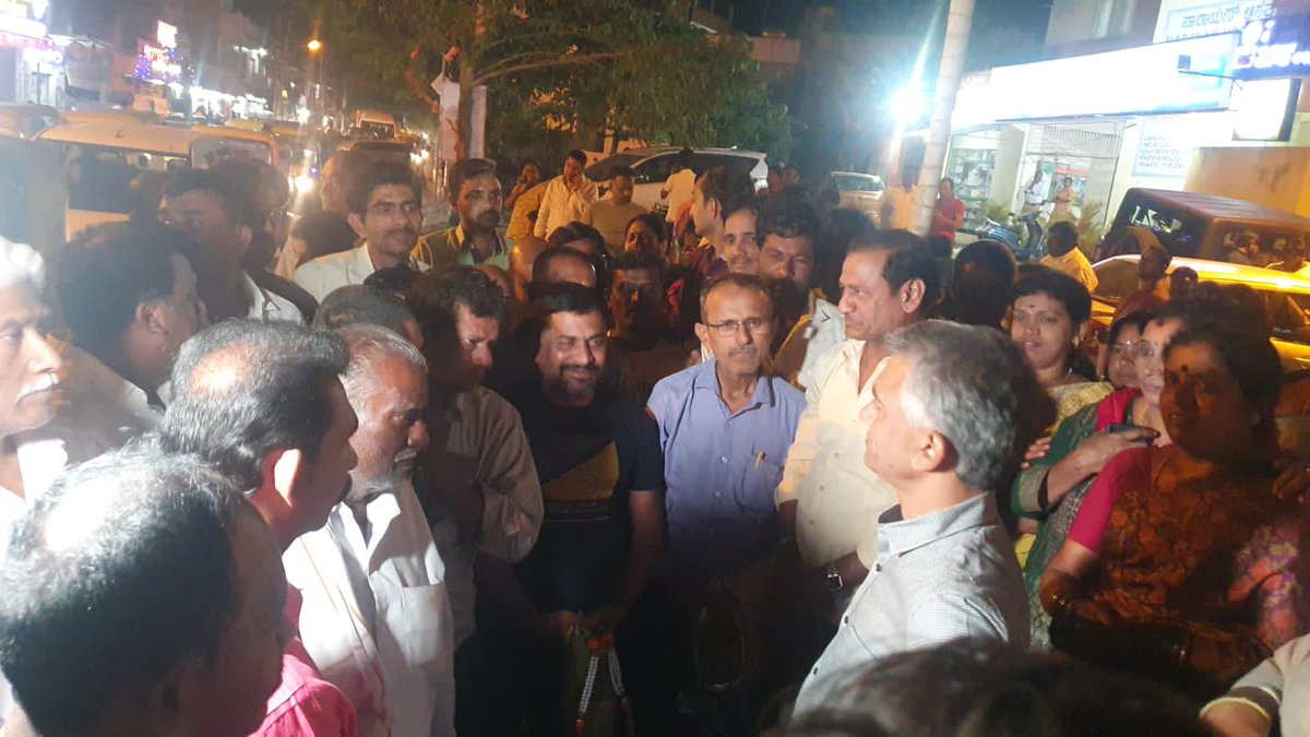krishnabgowda's tweet image. &quot;Making our roads smoother and safer for all! Guddali Pooja done for the asphalting works at Thindlu-Kodigehalli main road and Siddalingeshwara layout, Thindlu. Met and interacted with the residents of the area on this joyful occassion.
#TeamKBG  #BetterInfrastructure #thindlu