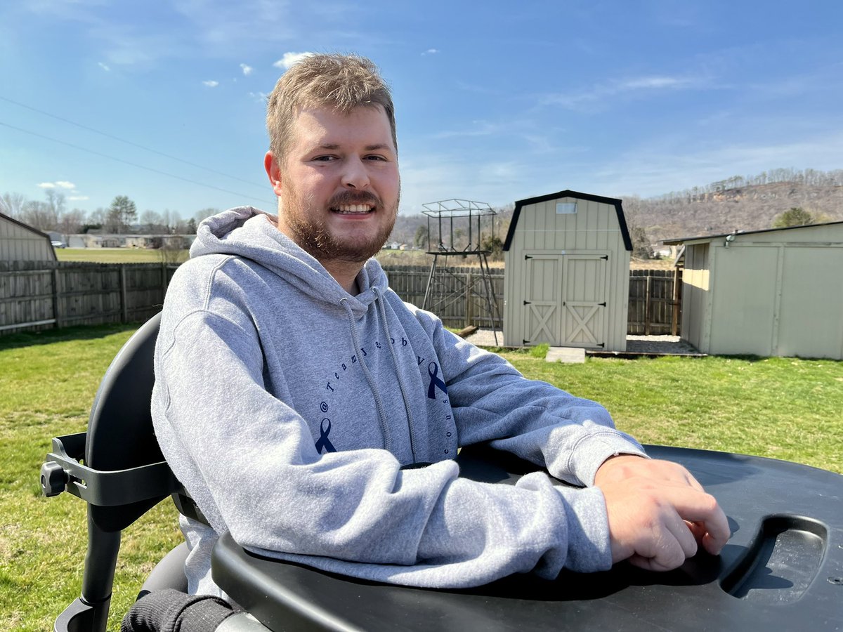 TeamJacobWV's tweet image. Today marks 1 YEAR since our ALS diag. 3/16/22 was the most devastating day of our lives, but God has held us in his victorious right hand and HE has given us peace that passes all understanding! #Joshua1v9 
#nottodayals
#Godsgotthis #ALS #ion363 #Jacifusen #Joshualv9 #ButGod