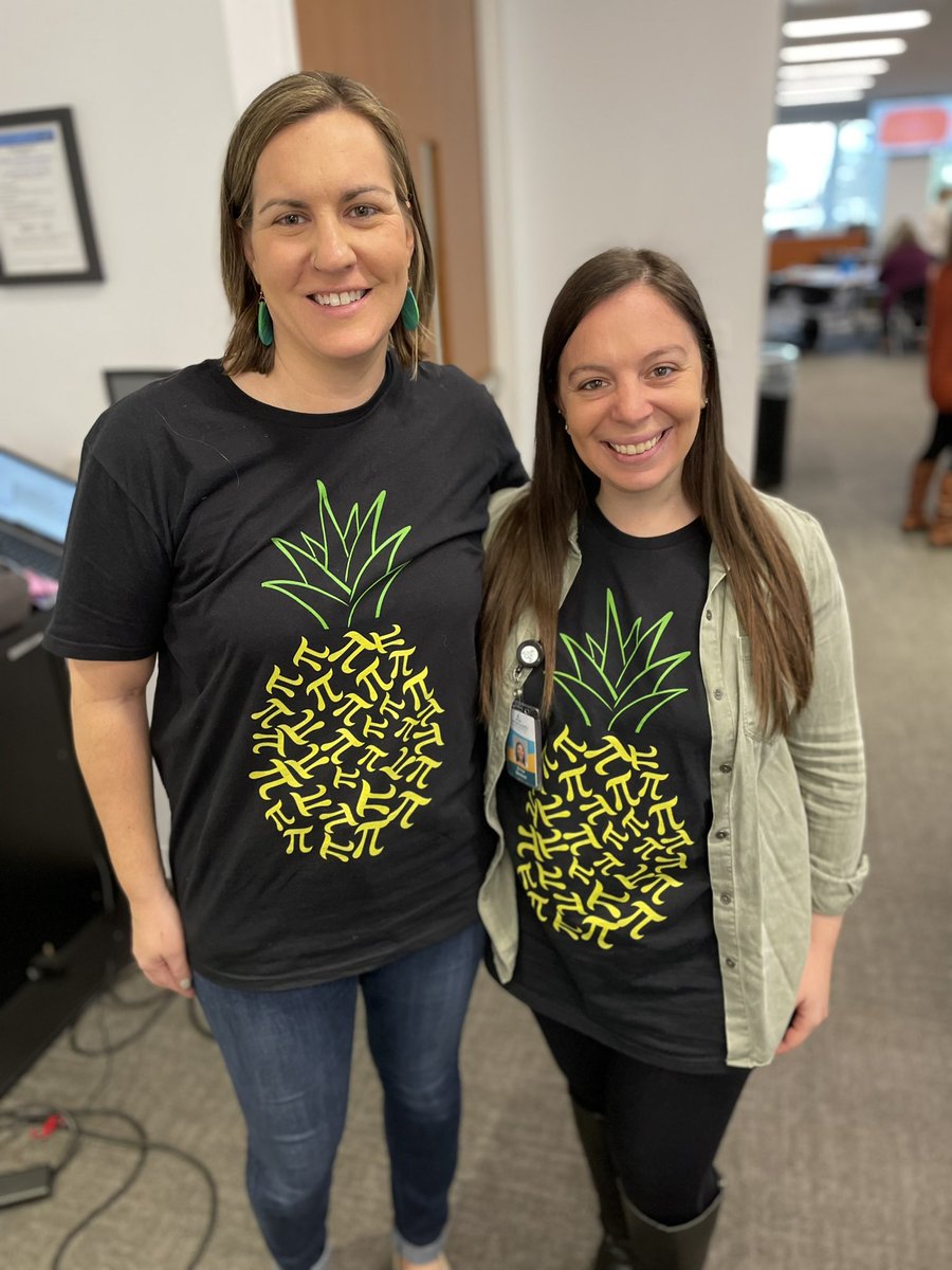 Pi Day Twinning with <a href="/CassidyDteach/">Cassidy Dawson</a> 🍍