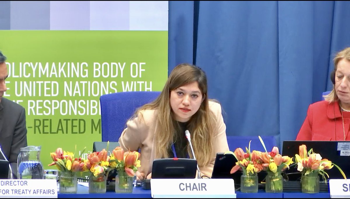 EoN_Vienna's tweet photo. Dr. Illa Mainali, Deputy Permanent Representative of the Permanent Mission of Nepal to the UN, Vienna chairing the 66th session of the Commission on Narcotic Drugs (CND). 
Dr. Mainali is the Vice-Chair of the Commission for 2023. @ila_mainali https://t.co/unC7mtCtWo