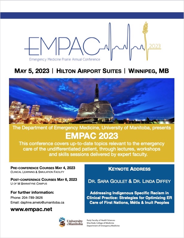 ManitobaCPD's tweet photo. Registration for EMPAC 2023 is starting today or tomorrow. Will tweet again when it opens up. https://t.co/jVpX4oAWJA https://t.co/cScBAOIZdG