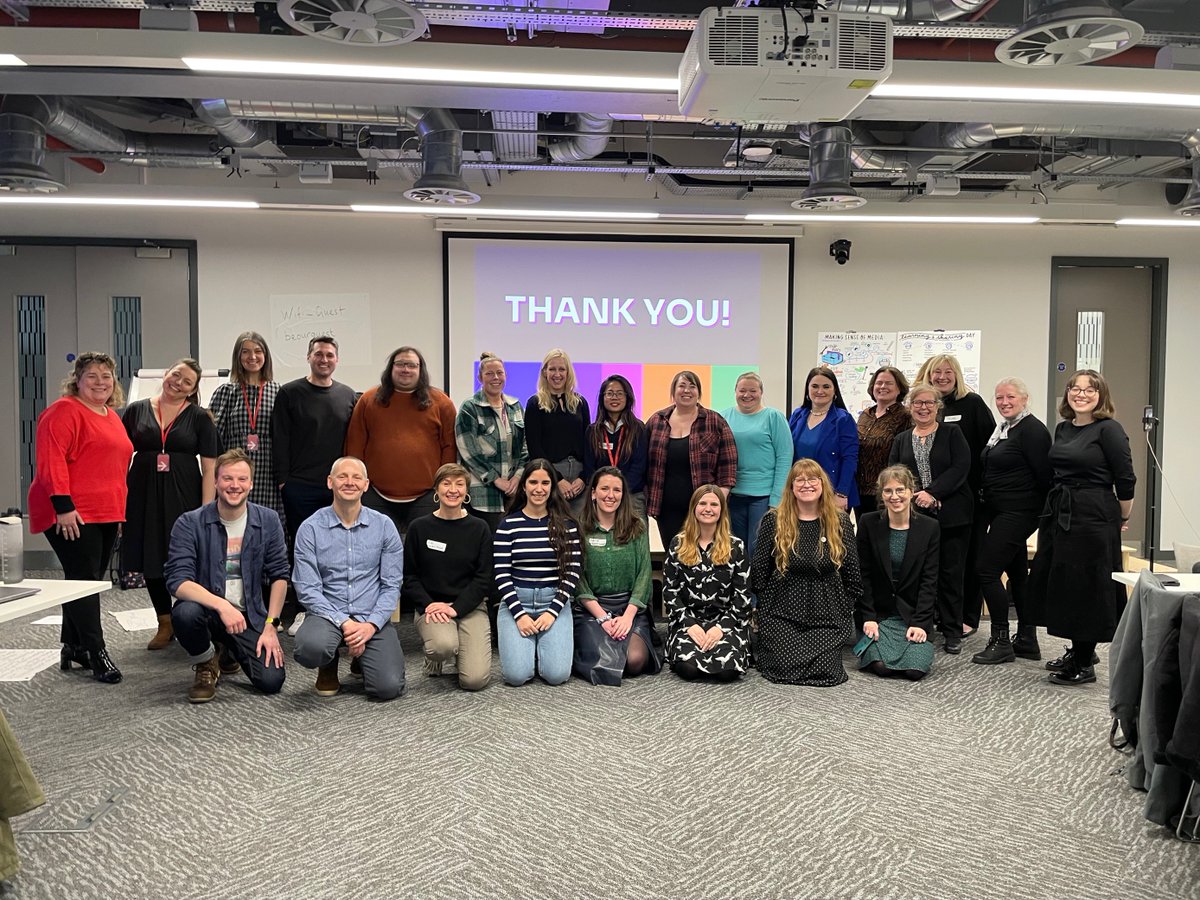 Ofcom's tweet photo. Making sense of media...in Manchester! 📍

We welcomed the 13 organisations we are teaming up with to deliver vital media literacy skills across the nation to our Manchester office this week.

A big thanks to everyone who joined our event! https://t.co/hyO2AsGx3y
