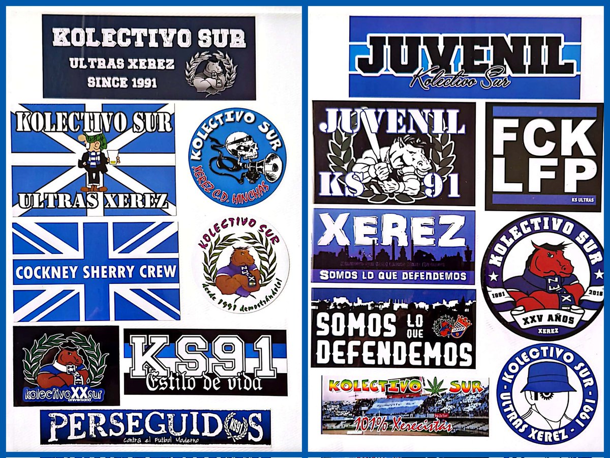 PalmenseSticker's tweet photo. Colección #Xerez ⚪🔵
📢 Atención Busco Pegatas Que Falten........ https://t.co/HBv2kZTOZb
