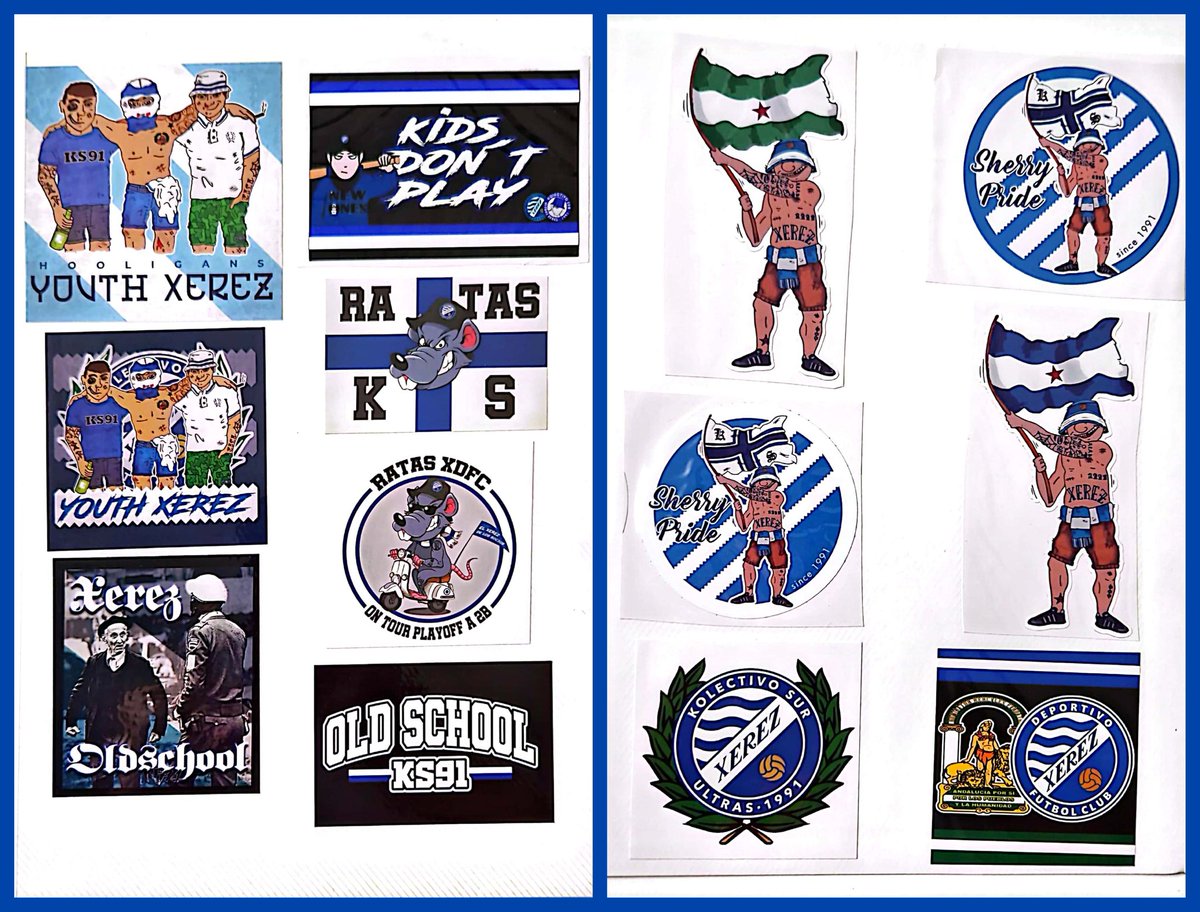 PalmenseSticker's tweet photo. Colección #Xerez ⚪🔵
📢 Atención Busco Pegatas Que Falten........ https://t.co/HBv2kZTOZb