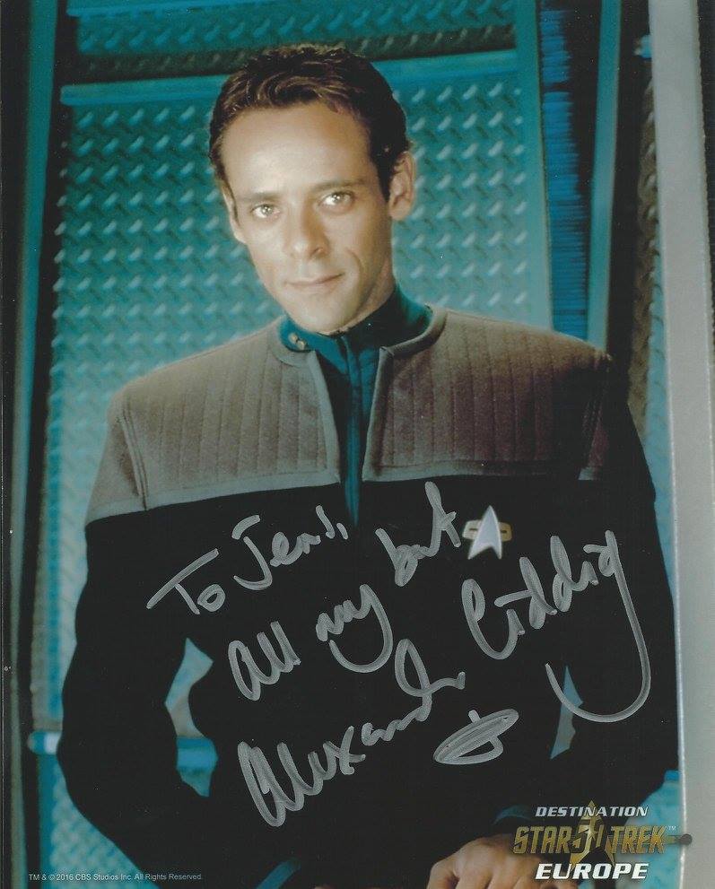 a part of my Star Trek #autograph collection🚀🪐🖖🏻

@NanaVisitor - #KiraNerys
Colm Meaney - #MilesOBrien
@akaWorf  - #Worf
@alexsiddig  - #DrJulianBashir

#StarTrek #TNG #DS9 #NanaVisitor
#ColmMeaney #MichaelDorn #AlexanderSiddig #StarTrekDS9 #StarTrekTNG #Trekkie