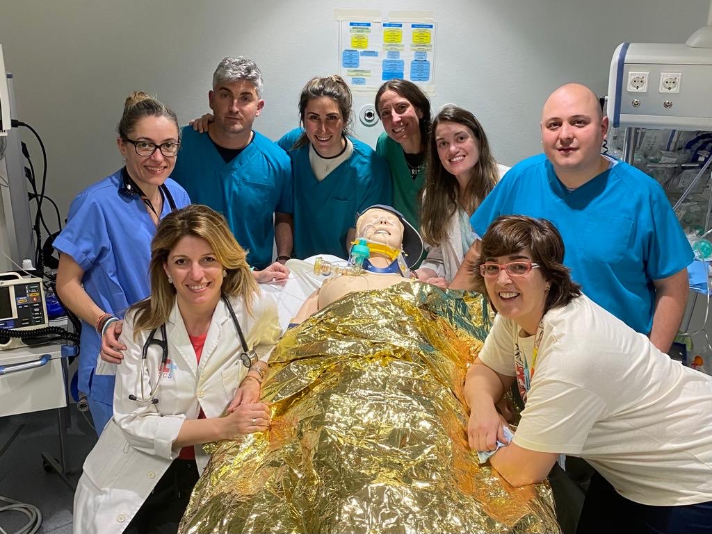 Siempre en formación continua, hoy curso de Politrauma con compañeros del H universitario de Donostiarra y del H de Basurto. Un placer amigos.