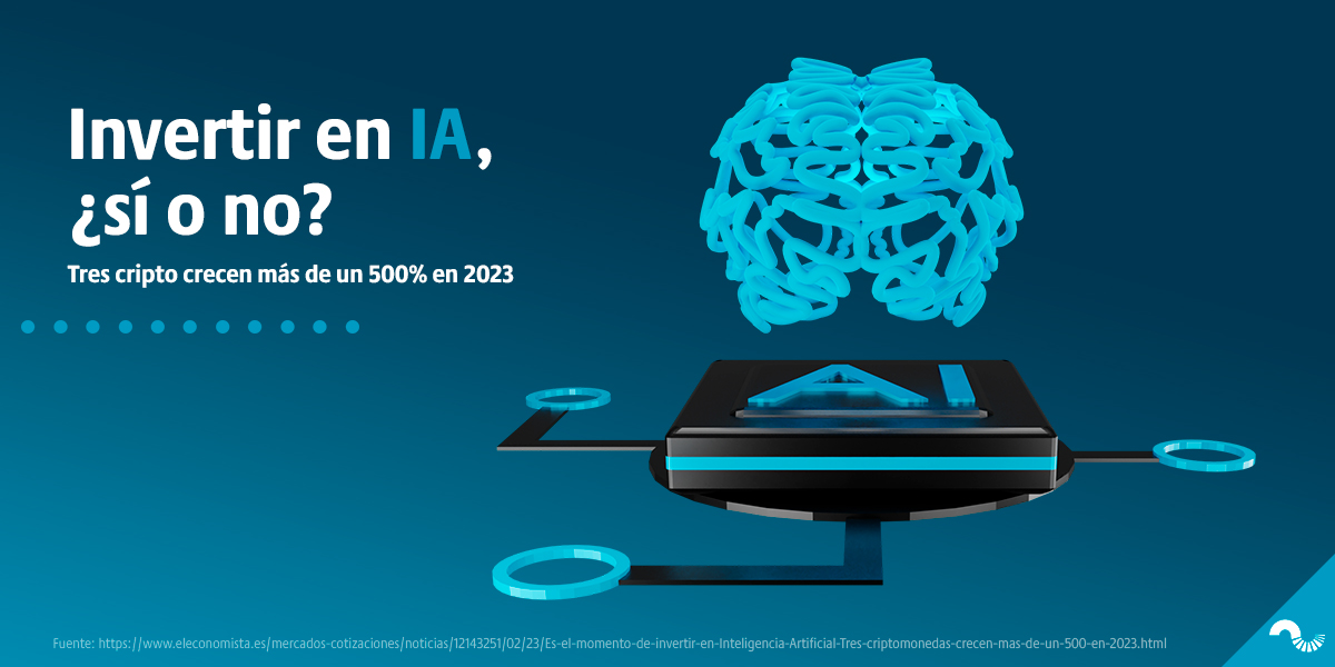 La #InteligenciaArtificial (IA) está revolucionando el mercado cripto, 🤯 provocando un crecimiento del 1000% en algunas criptomonedas. 📈 🔝 Las inversiones de Alphabet en Anthropic y la aparición de #ChatGPT están impulsando este mercado. 🚀  📰 bit.ly/3IDaGQi