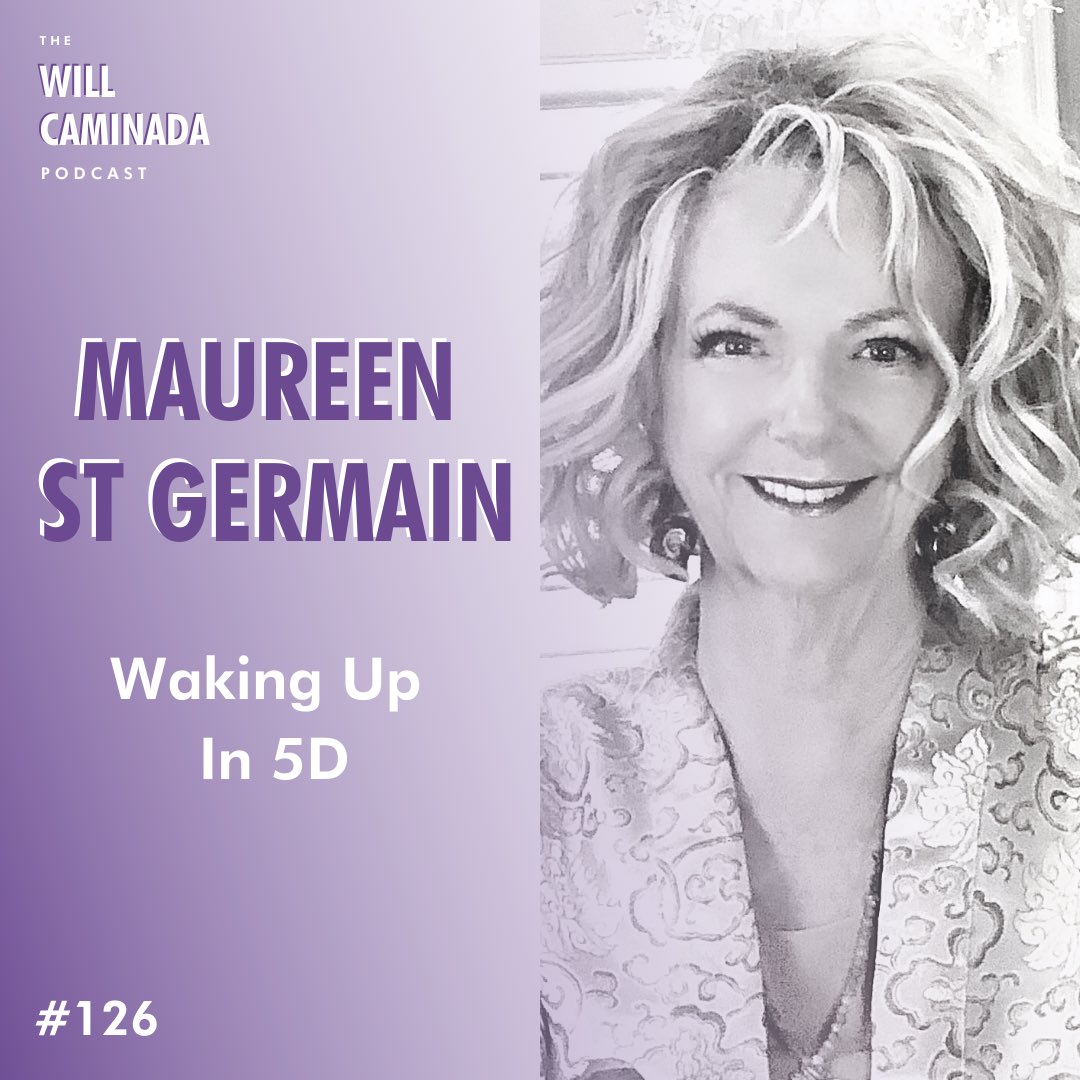 mjstgermain's tweet photo. Maureen recently spoke with Will Caminada on his podcast about living in 5D. 

You can listen to the episode with Maureen here: 

YouTube: https://t.co/5E4U0dB7Ro

Spotify: https://t.co/d90XtROuhc. 1/ https://t.co/OfOXH1klrE