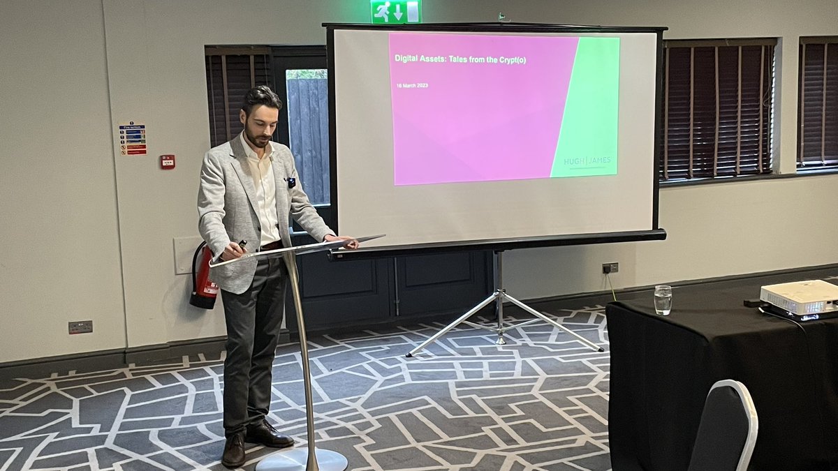 Next up is <a href="/RomanEKubiak/">Roman Kubiak TEP</a> from <a href="/HughJamesLegal/">Hugh James</a> , talking to us about Digital Assets. 

@STEPsociety #STEP