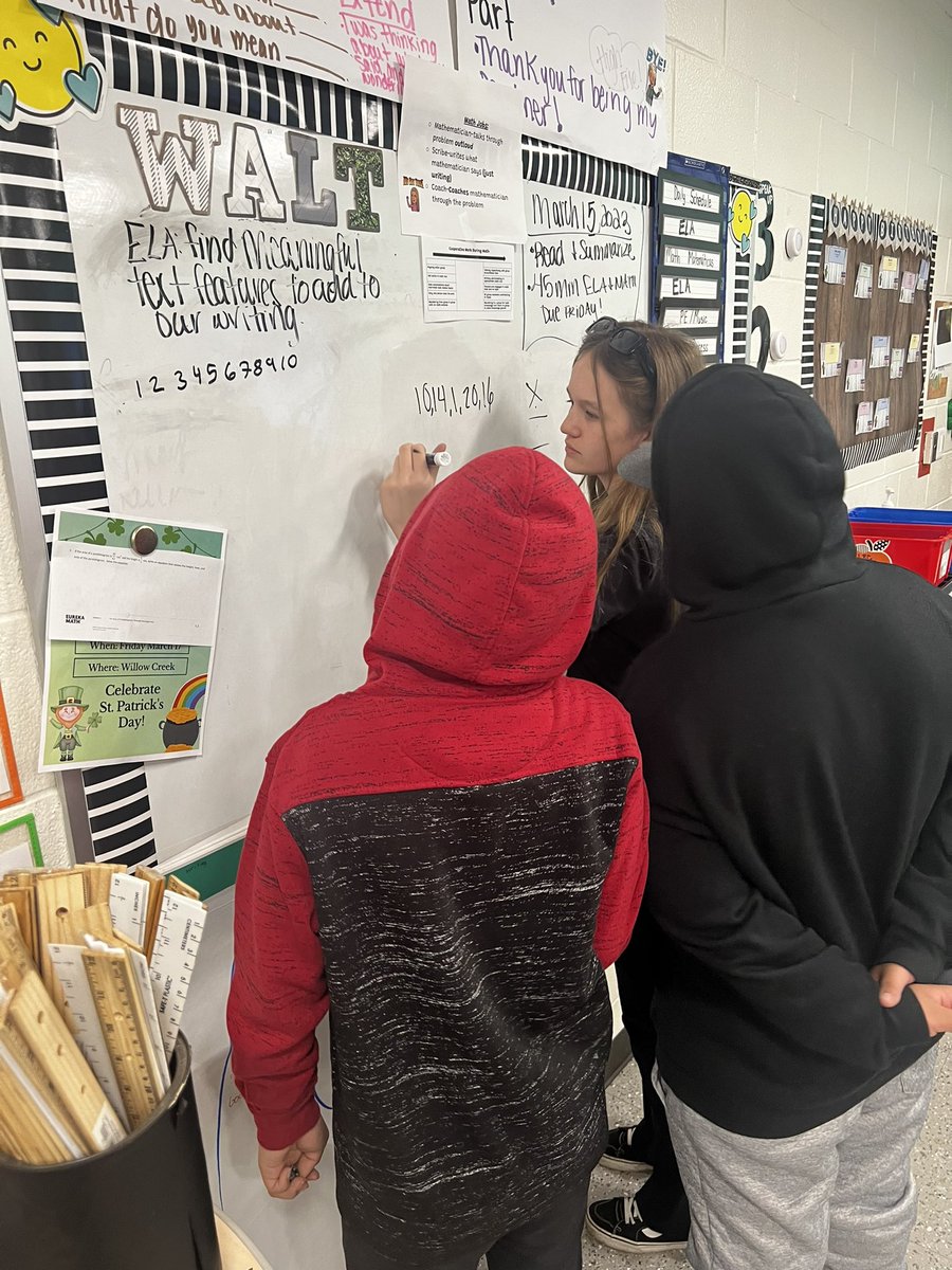 Loving this non-curricular task to start our math class today! <a href="/MichelleSchad20/">Michelle Schade, NBCT</a> The kids are better at it then me! <a href="/WillowCreek68/">Willow Creek School</a>