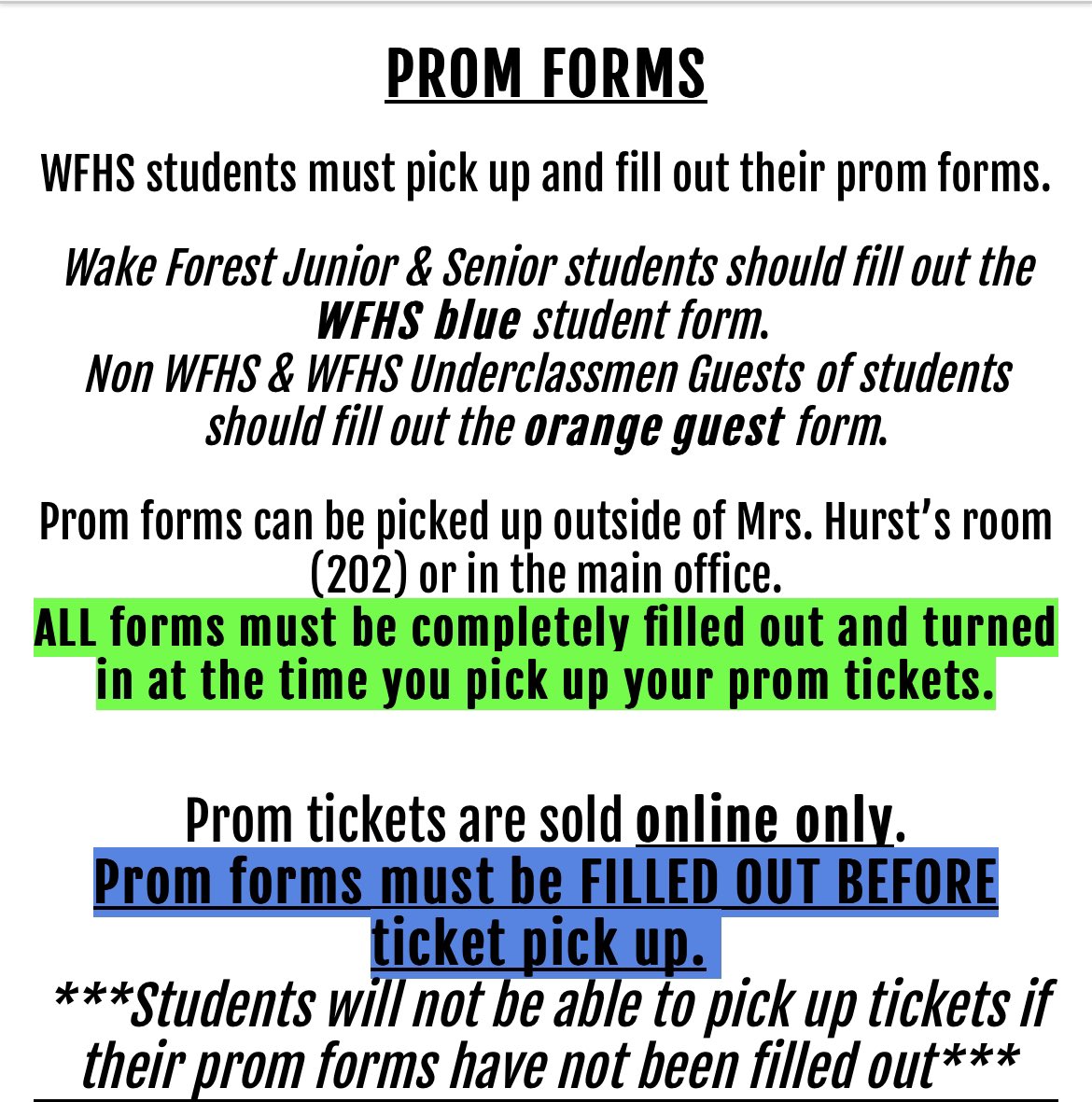 WFHS PTSA tweet media